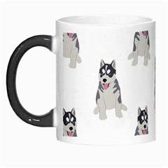 Cute Husky Puppies Morph Mugs