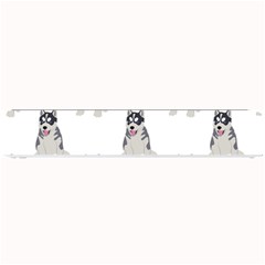 Cute Husky Puppies Small Bar Mats by SychEva