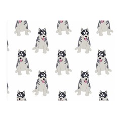 Cute Husky Puppies Double Sided Flano Blanket (mini)  by SychEva