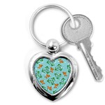 Gold Fish Key Chain (Heart) Front