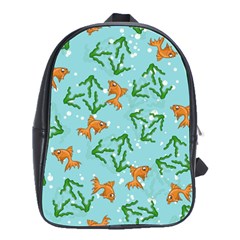 Gold Fish School Bag (large)