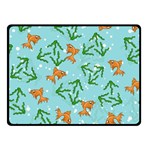 Gold Fish Double Sided Fleece Blanket (Small)  45 x34  Blanket Front