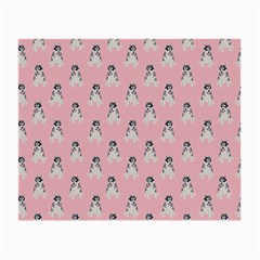 Cute Husky Small Glasses Cloth by SychEva