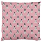 Cute Husky Large Cushion Case (Two Sides) Front