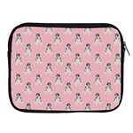 Cute Husky Apple iPad 2/3/4 Zipper Cases Front