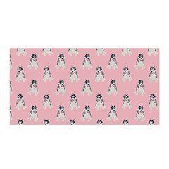 Cute Husky Satin Wrap by SychEva