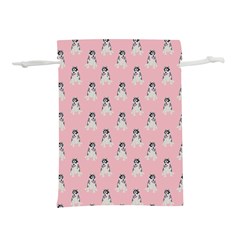 Cute Husky Lightweight Drawstring Pouch (l) by SychEva