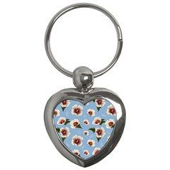 Hibiscus Flowers Key Chain (heart) by SychEva