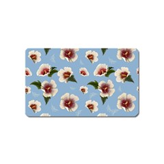 Hibiscus Flowers Magnet (name Card) by SychEva