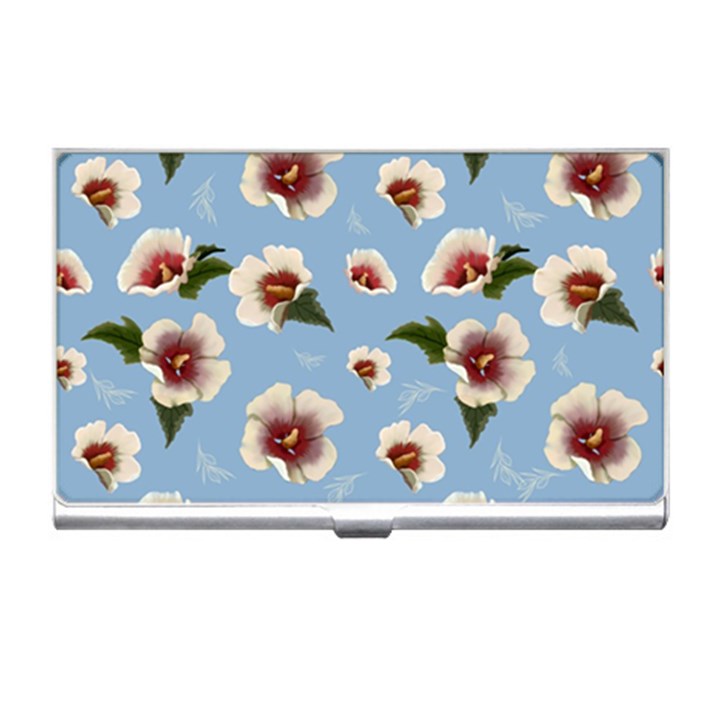 Hibiscus Flowers Business Card Holder