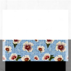 Hibiscus Flowers Rectangular Jigsaw Puzzl by SychEva