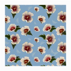 Hibiscus Flowers Medium Glasses Cloth (2 Sides) by SychEva