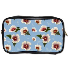 Hibiscus Flowers Toiletries Bag (one Side) by SychEva