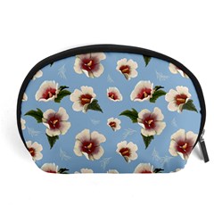 Hibiscus Flowers Accessory Pouch (large) by SychEva