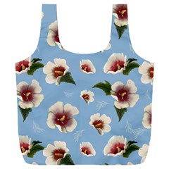 Hibiscus Flowers Full Print Recycle Bag (xxl) by SychEva