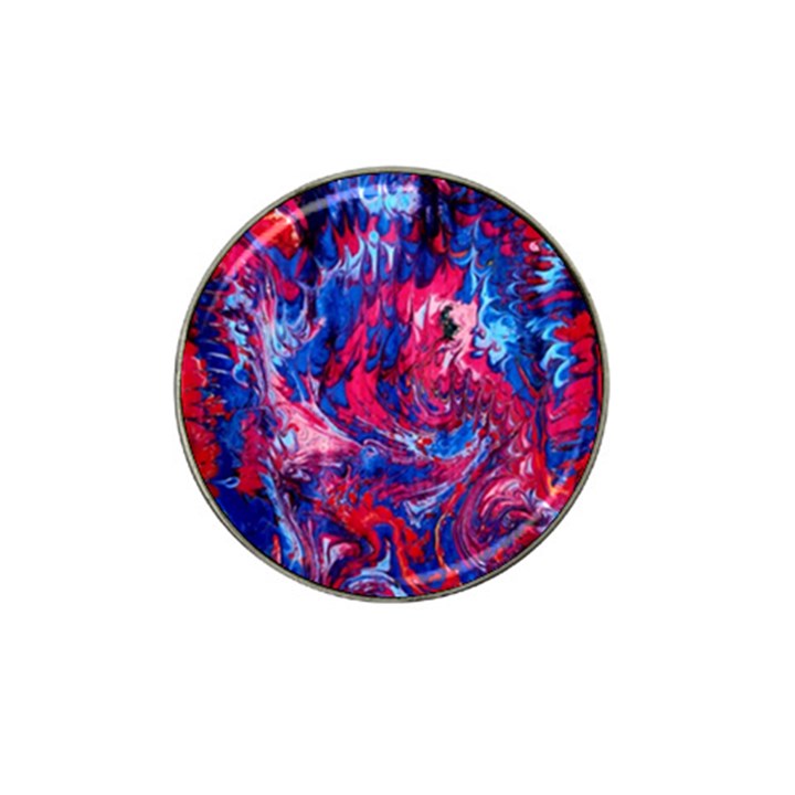 Painted feathers Hat Clip Ball Marker (4 pack)