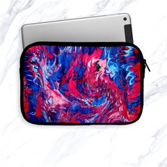 Painted Feathers Apple Ipad Mini Zipper Cases by kaleidomarblingart