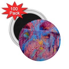 Abstract Marbling Art Print 2 25  Magnets (100 Pack)  by kaleidomarblingart