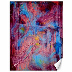 Abstract Marbling Art Print Canvas 36  X 48  by kaleidomarblingart