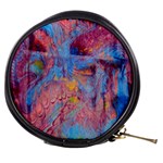 Abstract marbling art print Mini Makeup Bag Front