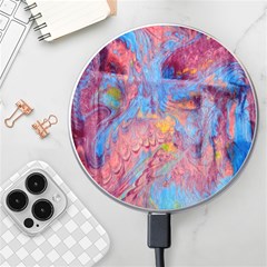 Abstract Marbling Art Print Wireless Charger