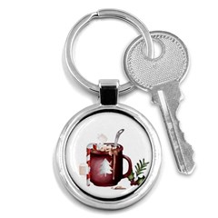 Christmas Joy Key Chain (round) by Blueketchupshop