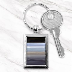 Pompey Beach Key Chain (rectangle) by DeneWestUK