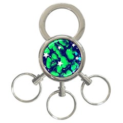 Space Odyssey  3-ring Key Chain by notyouraveragemonet