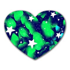 Space Odyssey  Heart Mousepads by notyouraveragemonet