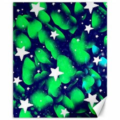 Space Odyssey  Canvas 11  X 14  by notyouraveragemonet