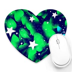 Space Odyssey  Heart Mousepads by notyouraveragemonet