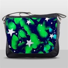 Space Odyssey  Messenger Bag by notyouraveragemonet