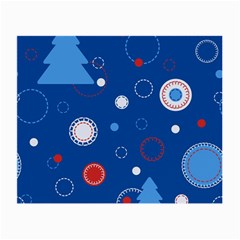 Christmas Pattern Tree Design Small Glasses Cloth by Sapixe