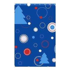 Christmas Pattern Tree Design Shower Curtain 48  X 72  (small) 