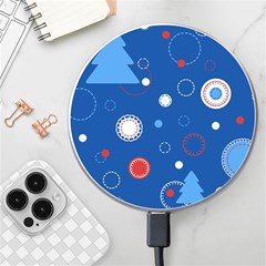 Christmas Pattern Tree Design Wireless Charger