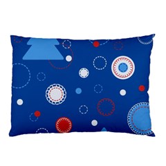 Christmas Pattern Tree Design Pillow Case (two Sides)