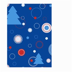 Christmas Pattern Tree Design Large Garden Flag (two Sides) by Sapixe