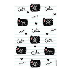 Cute Cameras Doodles Hand Drawn Shower Curtain 48  X 72  (small) 