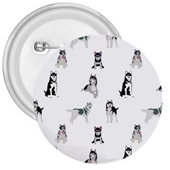 Husky Dogs 3  Buttons by SychEva