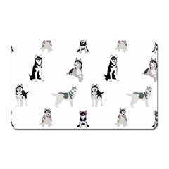 Husky Dogs Magnet (rectangular) by SychEva