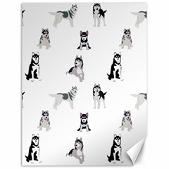 Husky Dogs Canvas 18  X 24  by SychEva