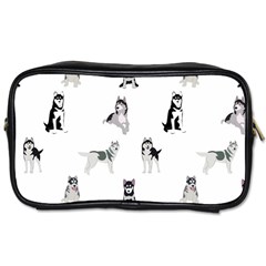 Husky Dogs Toiletries Bag (one Side) by SychEva