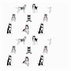 Husky Dogs Small Garden Flag (two Sides)