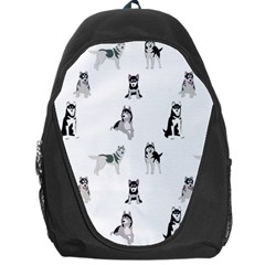 Husky Dogs Backpack Bag by SychEva