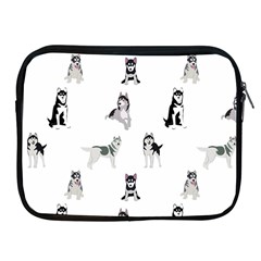 Husky Dogs Apple Ipad 2/3/4 Zipper Cases by SychEva