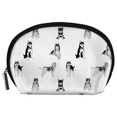 Husky Dogs Accessory Pouch (large) by SychEva