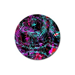 Reptilian Scream Magnet 3  (round) by MRNStudios