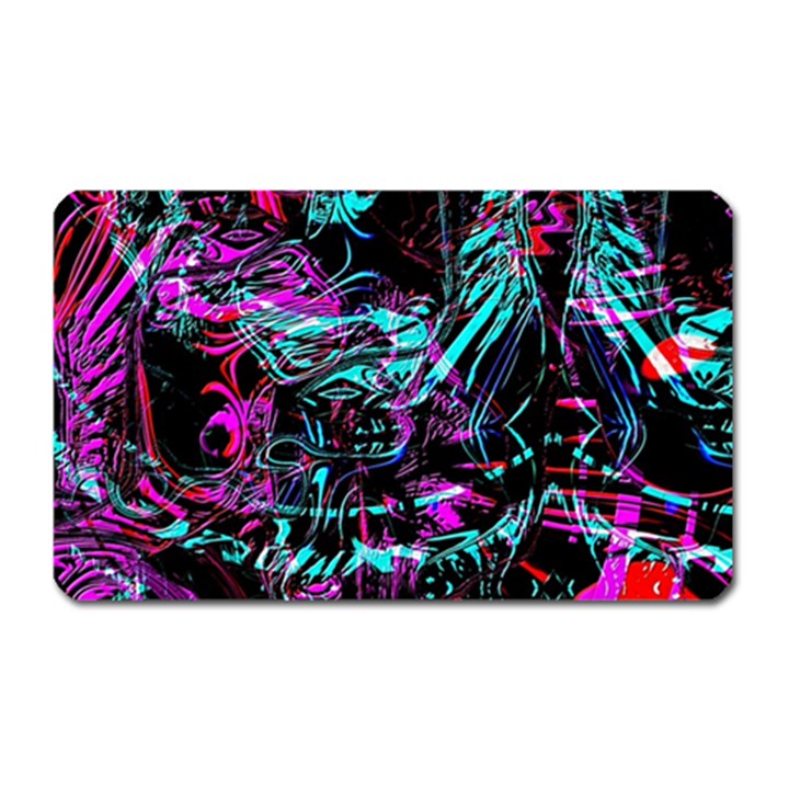 Reptilian Scream Magnet (Rectangular)