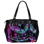 Reptilian Scream Oversize Office Handbag (2 Sides) Back