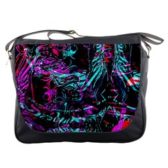 Reptilian Scream Messenger Bag by MRNStudios